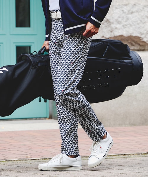 HIGH STREET∴トライアングルジャカードイージーパンツ｜ハイ