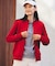 【WOMEN】【ウォッシャブル】フルジップニットブルゾン