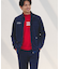 【MEN】【UVカット】千鳥ジャカードニットブルゾン