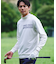 【MEN】【吸水速乾/UVカット】スポーティ モックネックシャツ