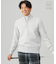 【MEN】【ウォッシャブル】ハーフジップニットプルオーバー