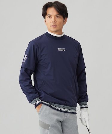 【MEN】【袖取り外し可】２ＷＡＹプルオーバー