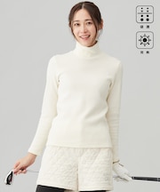 【WOMEN】グランサーモリブ モックネック 保温性抜群なのに着膨れ感軽減 お出かけにも◎