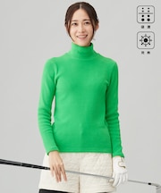 【WOMEN】グランサーモリブ モックネック 保温性抜群なのに着膨れ感軽減 お出かけにも◎