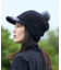 【WOMEN】つば付きニットキャップ