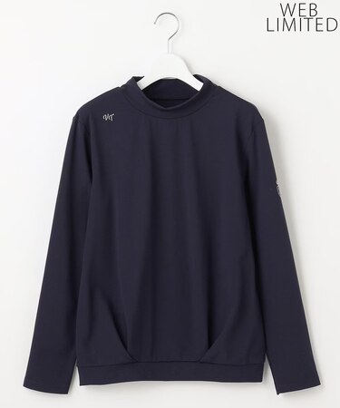 【WOMEN/EC限定】【吸水速乾/UVケア】シンプル モックネック