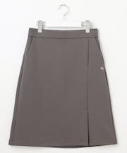 【WOMEN/EC限定】膝丈ジャージー スカート 履き心地抜群 ご近所へのお出かけにも◎
