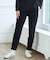 【WOMEN】タック入り テーパードパンツ
