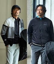 【MEN】リバーシブルニットブルゾン