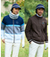 【MEN】リバーシブルニットブルゾン