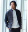 【MEN】【ストレッチ性】中綿ブルゾン 防風機能を備え動きにフィット 見た目すっきり