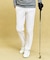 【MEN】【接触冷感/UVケア】ウエストにジャストフィット ウエストムーブ パンツ 選べる5色展開