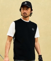 【MEN】【ウォッシャブル】超軽量＆高通気の快適なラッセルコンビベスト