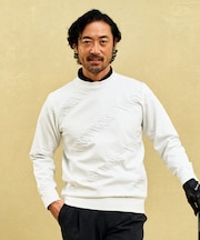 【MEN】ロゴスポーツニット