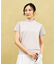 【WOMEN】【吸水速乾/UVカット】街着としても人気！体のラインを拾わない素材感で一枚でも安心◎人気の袖デザイン モックネック