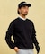 【MEN】【撥水/防風/ストレッチ】シワになりにくい大きめポケット付きエアリージャージープルオーバー