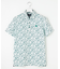 《大人気につき追加生産決定！》【MEN】【吸水速乾/UVカット】リーフ柄 ポロシャツ