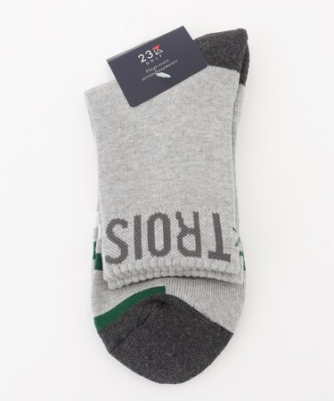 【MEN】ロゴ ショートソックス