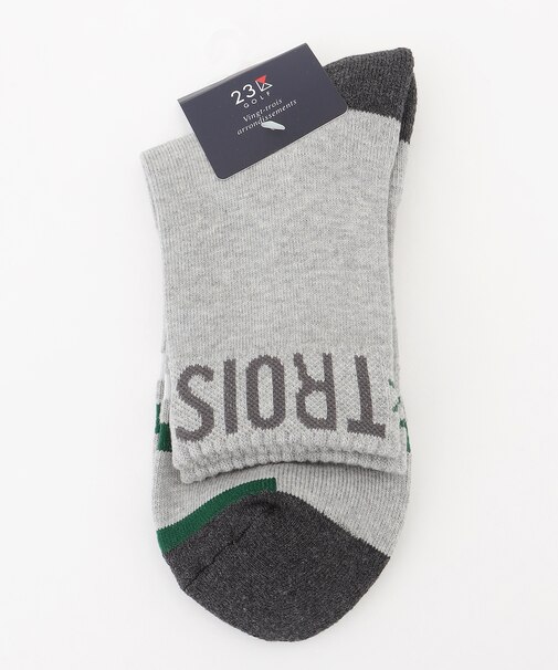 【MEN】ロゴ ショートソックス