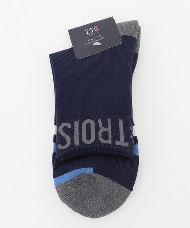 【MEN】ロゴ ショートソックス