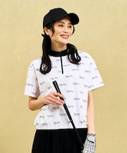 【WOMEN】ウェストドローコードモック 吸水速乾性 UVケア イージーケア