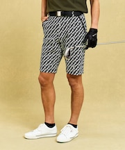 【MEN】レジメロゴショートパンツ ドライタッチ 透けにくい ストレッチ