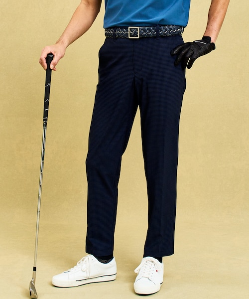 【 23区ゴルフ 美品 】自宅洗濯可能 春夏 ネイビー テーパード ストレッチ ニジュウサンクゴルフ/パンツの通販｜&mall（アンドモール）三井