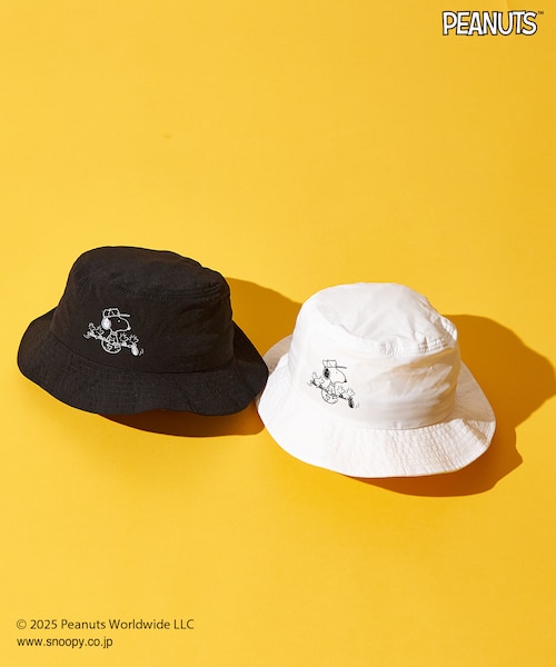UNISEX】『PEANUTS』コラボ バケットハット｜ニジュウサンクゴルフの