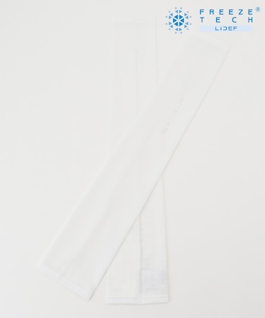 【UNISEX】氷撃αシリーズ【接触冷感/防臭/UVケア/吸水速乾】サムホール付き アームカバー
