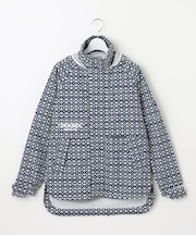 【WOMEN】モノグラム レインブルゾン 2WAYストレッチ 透湿防水 防風 撥水 ポケッタブル