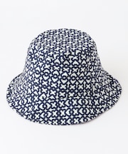 【UNISEX】モノグラムレインハット  2WAYストレッチ 透湿防水 防風 撥水