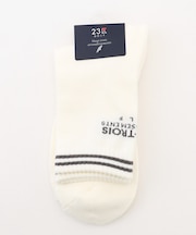 【MEN】バックロゴレギュラーソックス 18cm