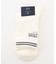 【MEN】バックロゴレギュラーソックス　１８ｃｍ