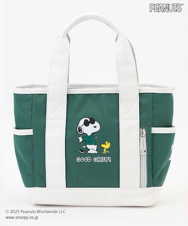 【UNISEX】『PEANUTS』コラボ　保冷機能付きカートバッグ　JOE COOLのクールなイラスト