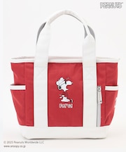 【UNISEX】『PEANUTS』コラボ　保冷機能付きカートバッグ　JOE COOLのクールなイラスト