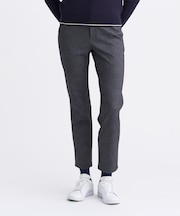 【WOMEN】裏起毛ジャージーパンツ ストレッチ モノグラム 上品スタイル