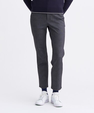 【WOMEN】裏起毛ジャージーパンツ ストレッチ モノグラム 上品スタイル