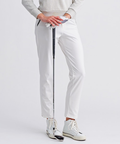 LOCAL HEROES 未使用 モノグラム ハイウエストゴルフパンツ S LOCAL HEROES 未使用 モノグラム ハイウエストゴルフパンツ S