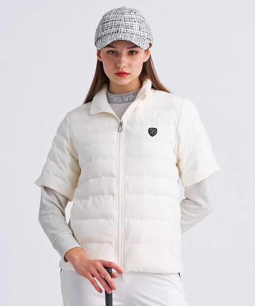 WOMEN】半袖パディングブルゾン｜ニジュウサンクゴルフの通販