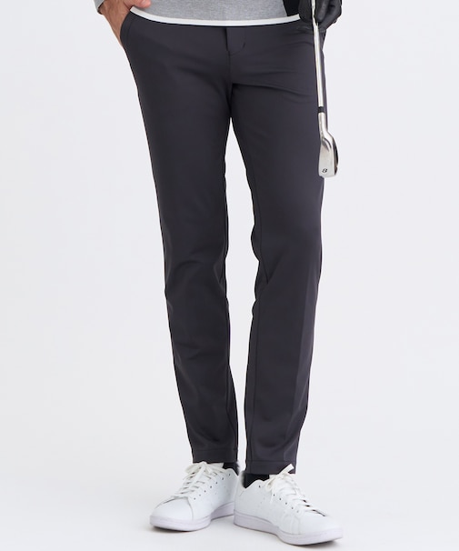 【MEN】ハイゲージスムースパンツ ストレッチ