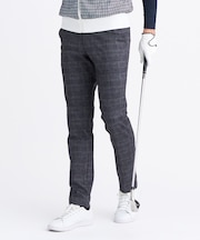 【MEN】裏起毛ジャージーパンツ ストレッチ モノグラム 上品スタイル