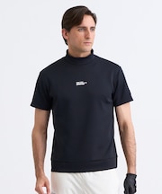 【MEN】ライトダンボールモックネック シワになりにくい ストレッチ スポーティー