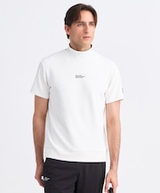 【MEN】ライトダンボールストレッチモックネック