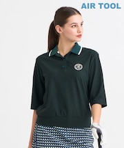 【WOMEN】AIR TOOL七分袖ポロシャツ
