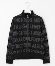 【WOMEN】ロゴジャガードトラックジャケット