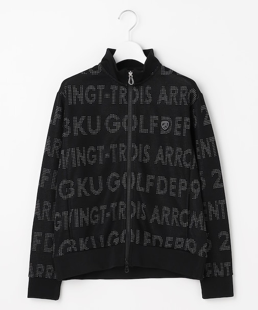 【WOMEN】ロゴジャガードトラックジャケット