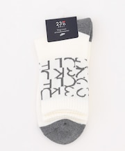 【MEN】ロゴレギュラーソックス 18cm