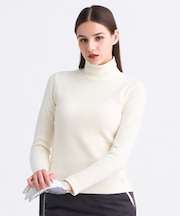 【WOMEN】グランサーモリブハイネックニット