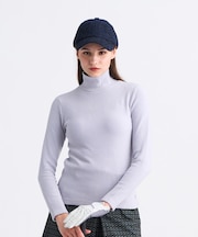 【WOMEN】グランサーモリブハイネックニット 吸湿 発熱