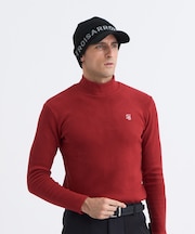 【MEN】グランサーモリブハイネックニット 吸湿 発熱